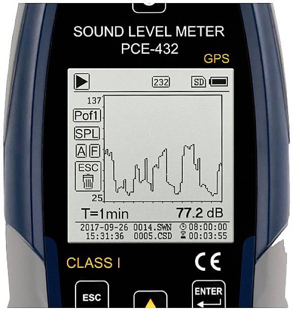 Image du produit PCE Instruments Sonomètre/analyseur de son