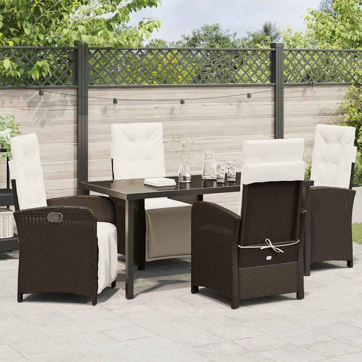 Actual product image vidaXL Garden dining set (160 x 80 x 73 cm)