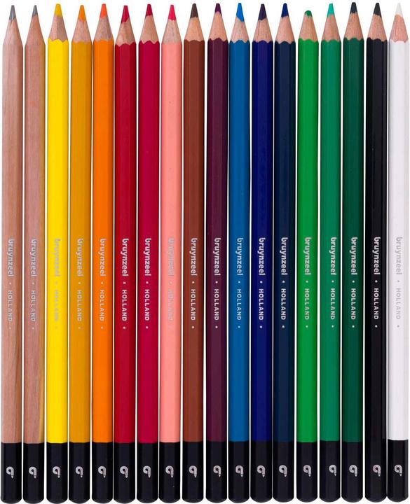 Image du produit Bruynzeel Crayons couleur Boîte 18 pcs. (18x)