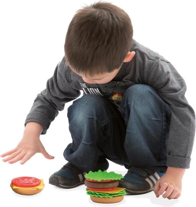 Productafbeelding dantoy Hamburger op dienblad