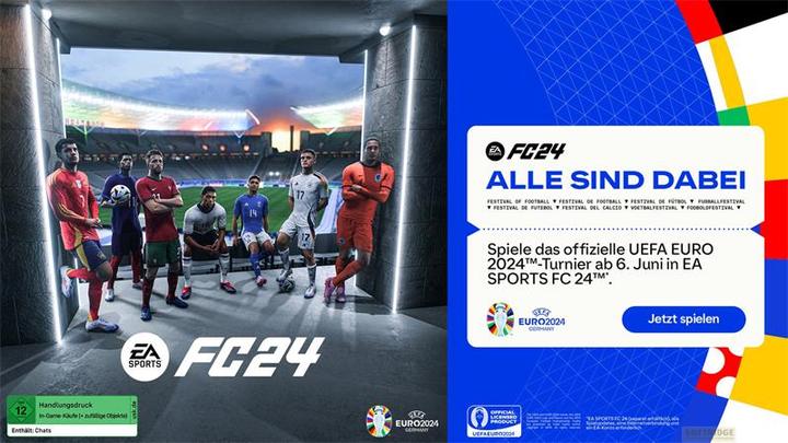 Actual product image EA Games FC 24 (PS4, DE)