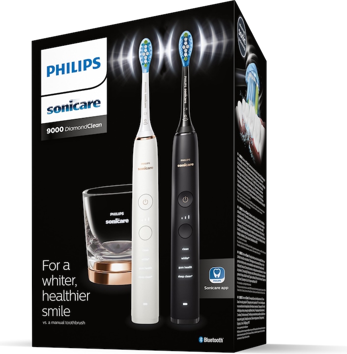 Actual product image Philips Sonicare DiamondClean 9000 Doppelpack (Sonic toothbrush)