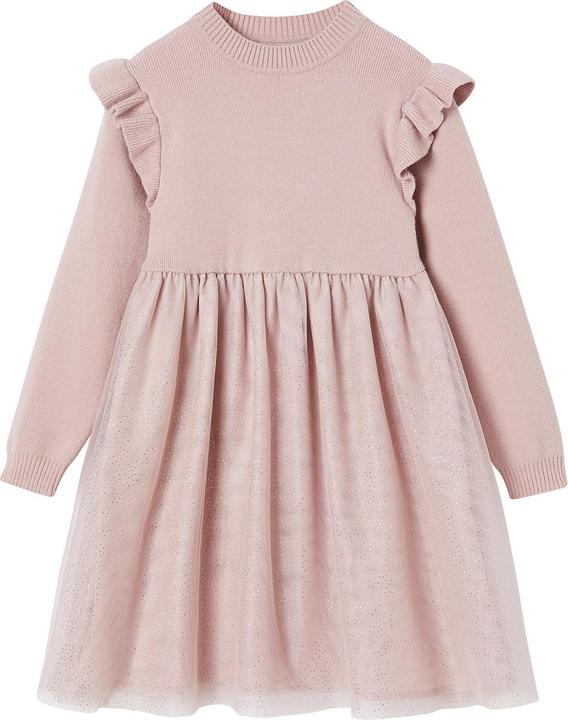 Image du produit Vertbaudet Festliches Mädchen Strickkleid mit Tüll (158)
