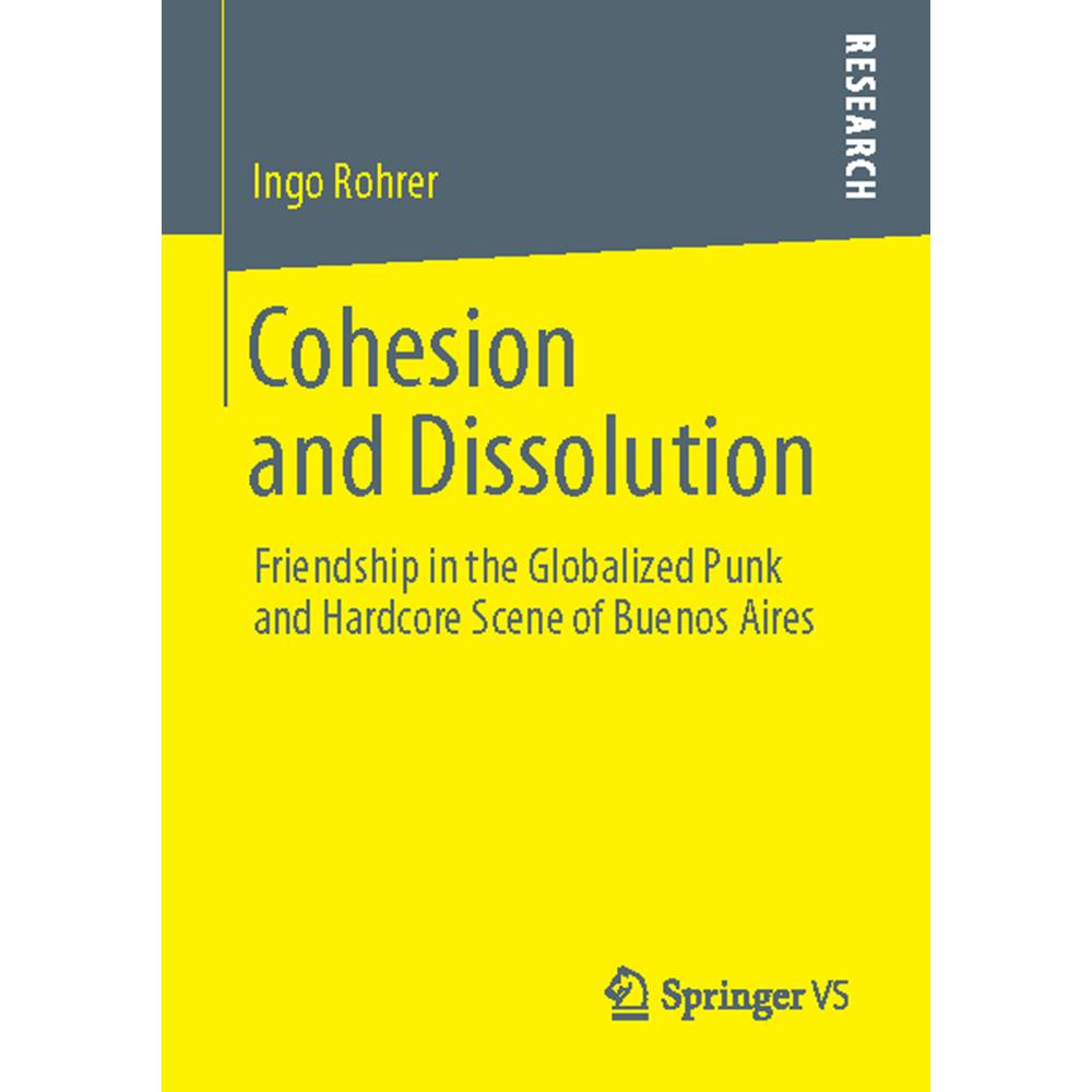Cohesion and Dissolution, Fachbücher von Ingo Rohrer