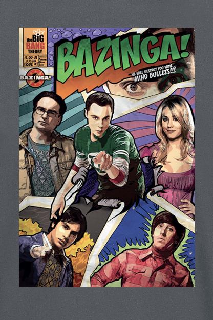 Produktbild Dam Bazinga! Cover Vintage (S)