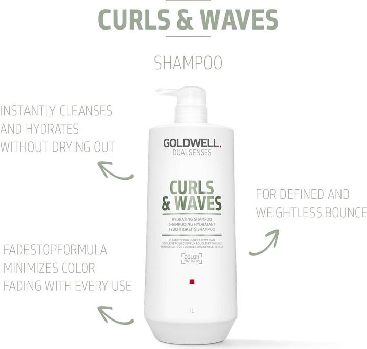 Actual product image Goldwell Curls & Waves (Liquid shampoo, 1000 ml)