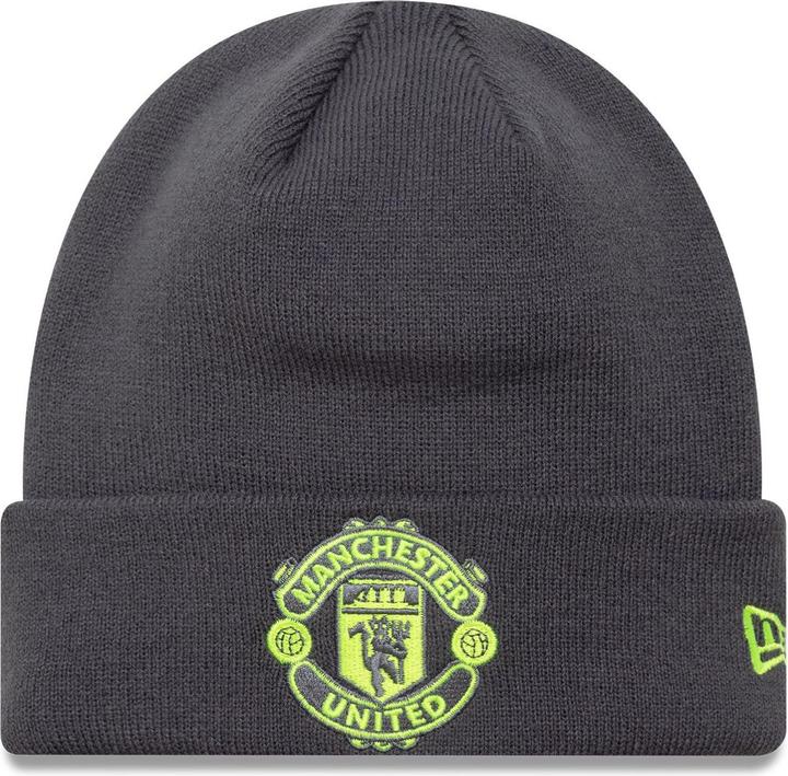 Image du produit New Era Wintermütze Cuff Beanie - Manchester United Charcoal