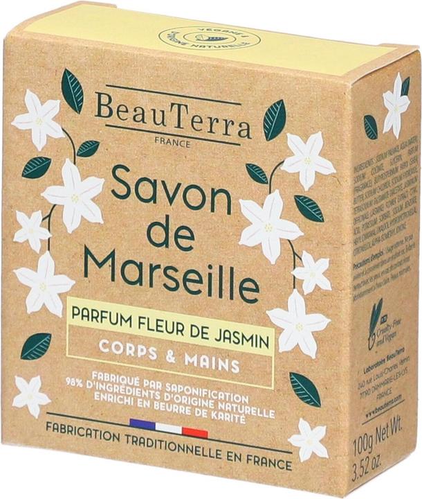 Produktbild Markenlos Beauterra feste Jasminblütenseife (Hartseife, 100 g)