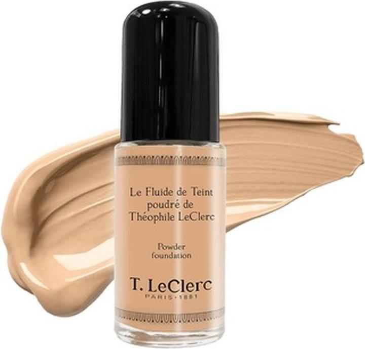 Produktbild T. LeClerc Matte Fluid Foundation (03 Beige Sable Mat)