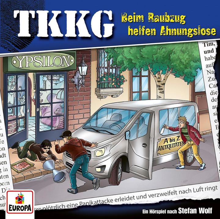 Actual product image TKKG 221 - The robbery is helped by the unsuspecting (German)