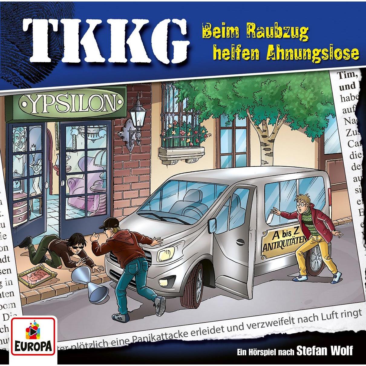 Thumbnail - TKKG 221 - Beim Raubzug helfen Ahnungslose, Hörbücher
