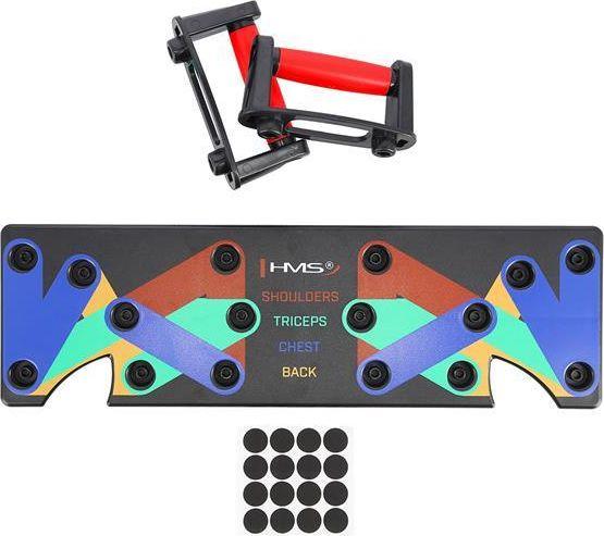 Immagine prodotto HMS Pu10 Pedana Push-Up Multifunzionale Rossa