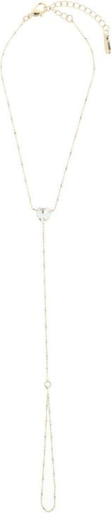Produktbild Otazu - Love Fusskettchen Crystal Heart - Transparent (Metall, 1 cm)