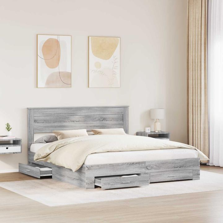 Actual product image vidaXL Bettrahmen (200 x 200 cm)