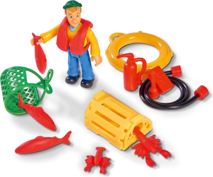Actual product image Simba Sam Charlie's fishing boat with figure