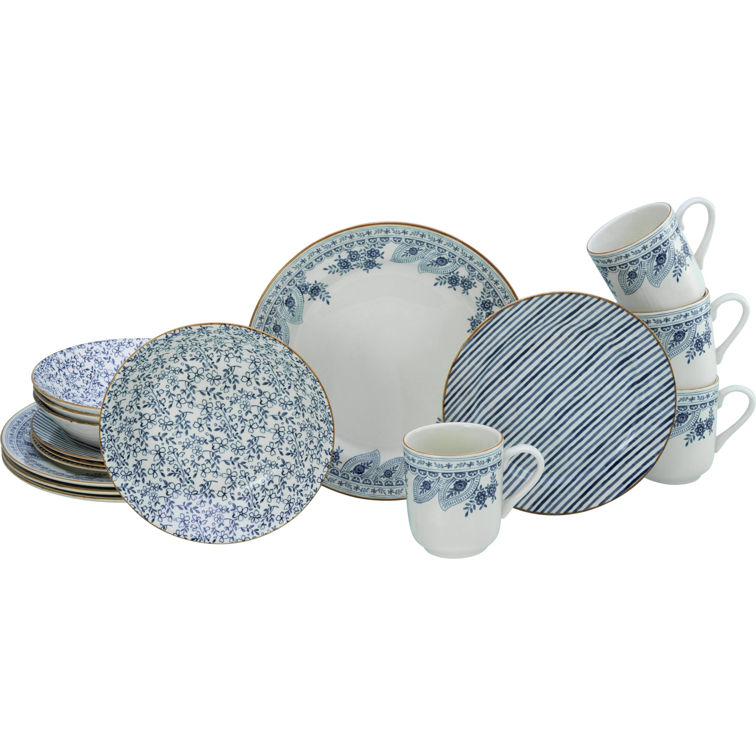 CreaTable, Geschirrset, Euböa (16 Stück)