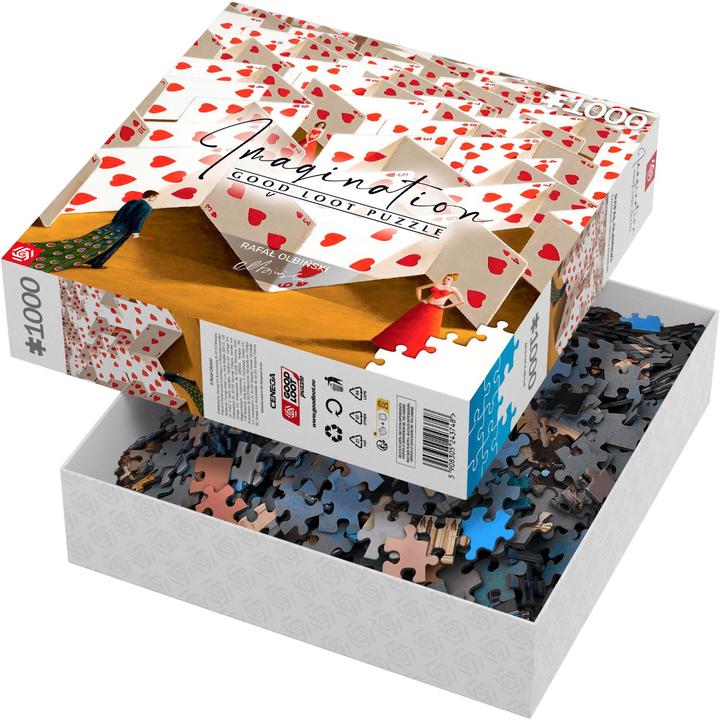 Immagine prodotto Good Loot Puzzle dell'immaginazione Rafal Olbinski Eccessiva meticolosità (1000 pezzi) (1000 pezzi)