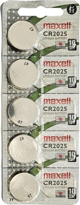Produktbild Maxell 18586200 (100 Stk., CR2025, 170 mAh)