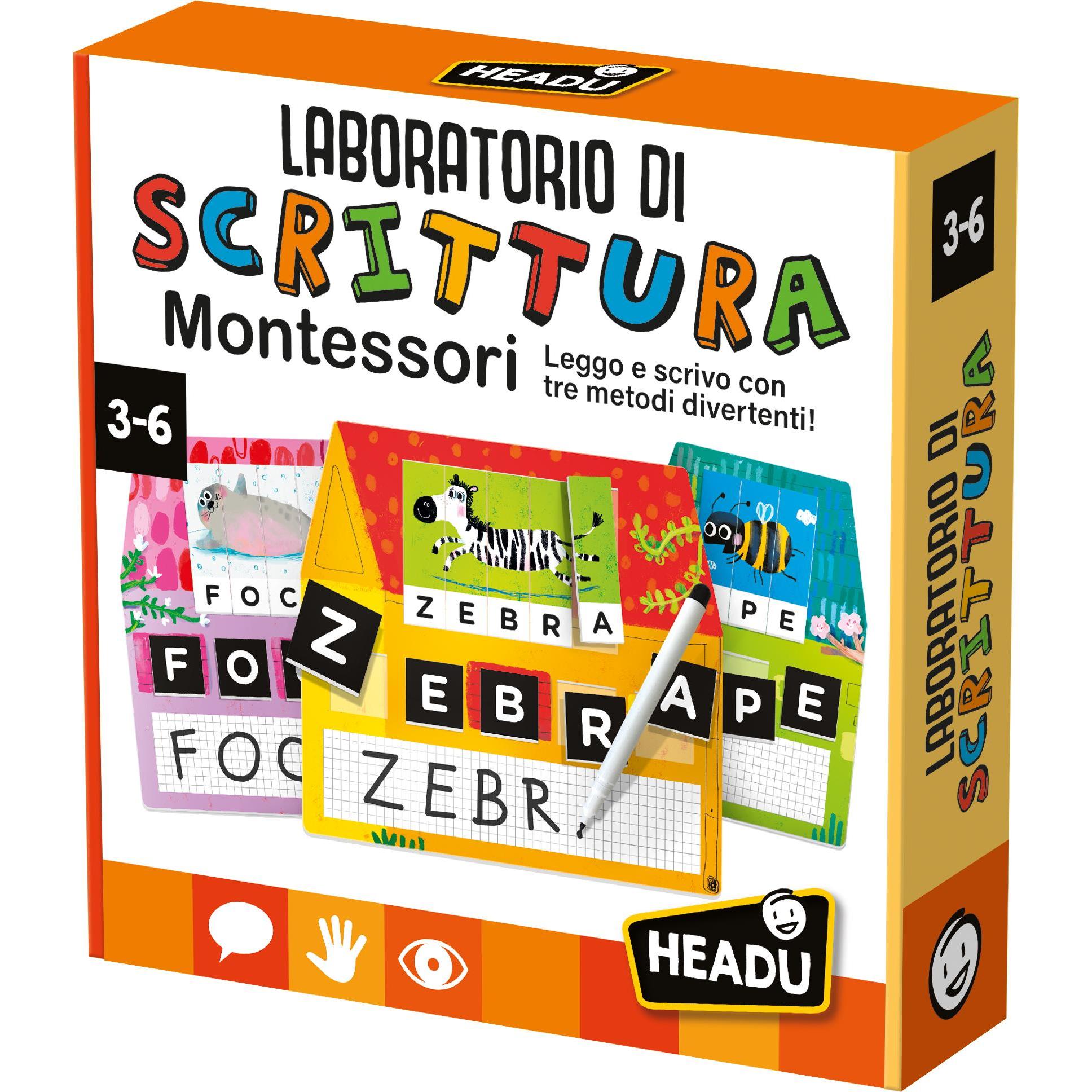 Sombo Multicolore Laboratorio Montessori (Italiano, 3 - 6 Anni)