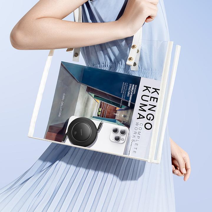 Produktbild Baseus Free2Pull Mini Charging Cable USB-C USB-C 100W 2m Black (2 m, 100 W)