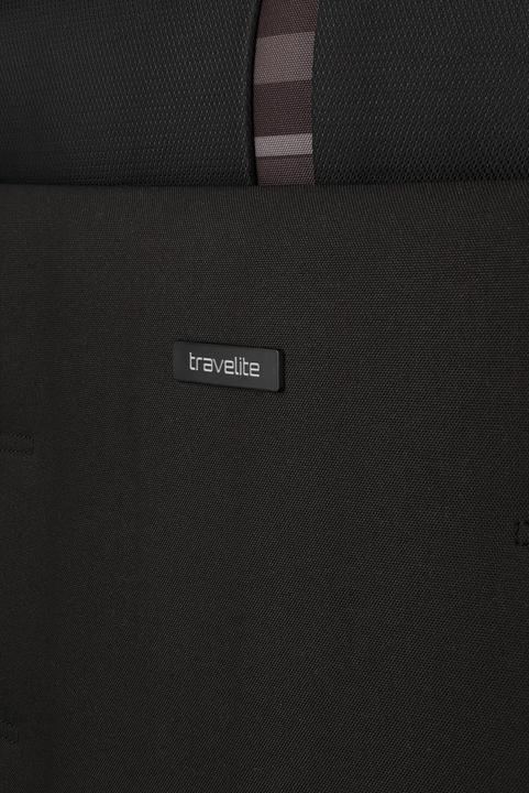 Actual product image Travelite Rügen 4-wheel trolley L 78 cm with stretch fold (90 l)