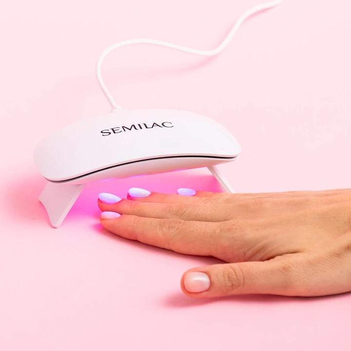 Actual product image Semilac Foldable Mini UV LED Nail Lamp with Timer