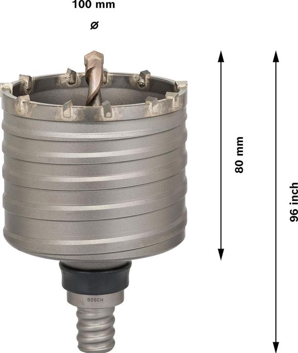 Actual product image Bosch Professional Zubehör PRO SDS max-5 Core Cutter, 100 x 80 x 96 mm (100 mm)