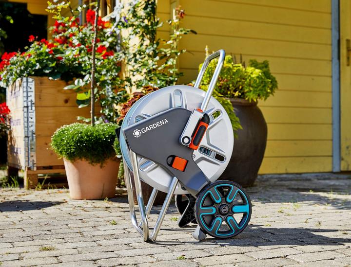 Actual product image Gardena AquaRoll M Metal Set