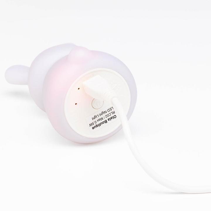 Image du produit Olala Boutique Olala veilleuse LED MICRO-USB - Lapin, Blanc