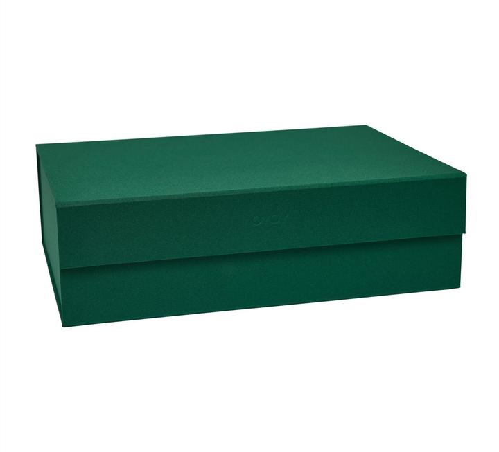 Produktbild OYOY Living Aufbewahrungsbox Hako A3, Dunkelgrün (22 l)