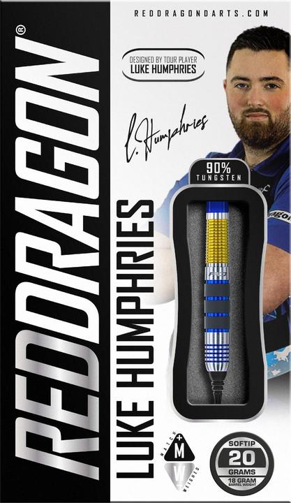 Image du produit Red Dragon Softip Luke Humphries (20 g)