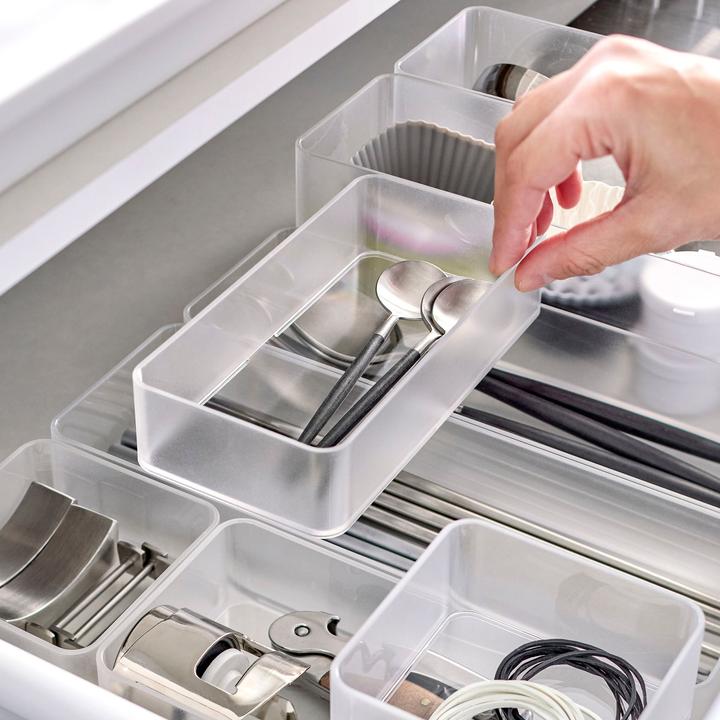 Actual product image Yamazaki Stackable organiser M (set of 2) TOWER