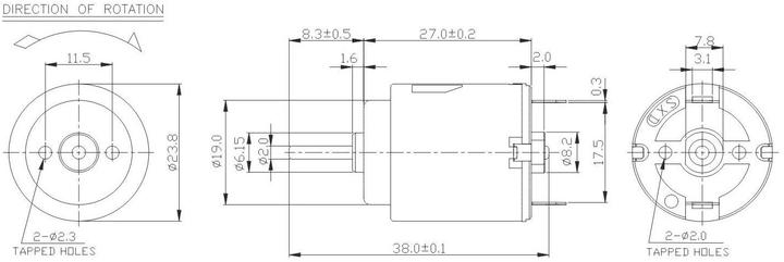 Produktbild Velleman Dc Motor