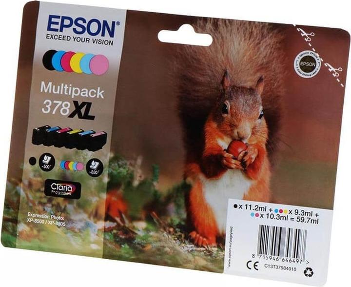 Produktbild Epson 378XL Claria Photo HD Multipack (BK, C, LC, LM, M, Y)