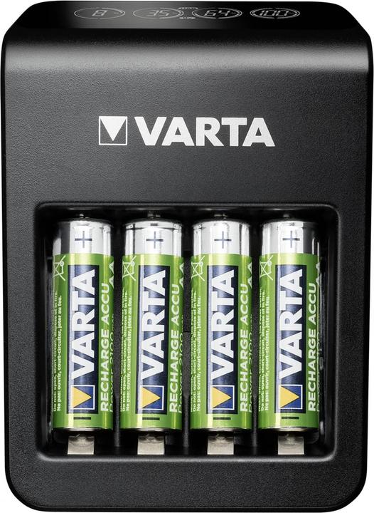 Image du produit Varta Chargeur de prise LCD+ (LCD Plug Charger+) (1 pcs, AA, 2100 mAh, Piles rechargeables + chargeur)