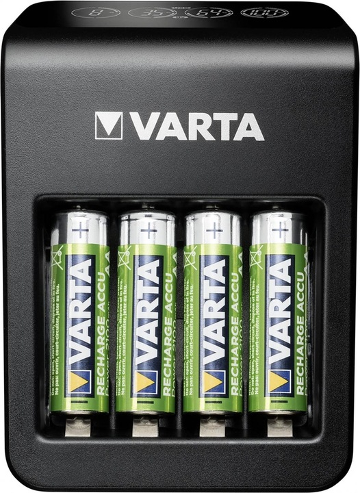 Produktbild Varta LCD Plug Charger+ (1 Stk., AA, 2100 mAh, Ladegerät inkl. Akku)