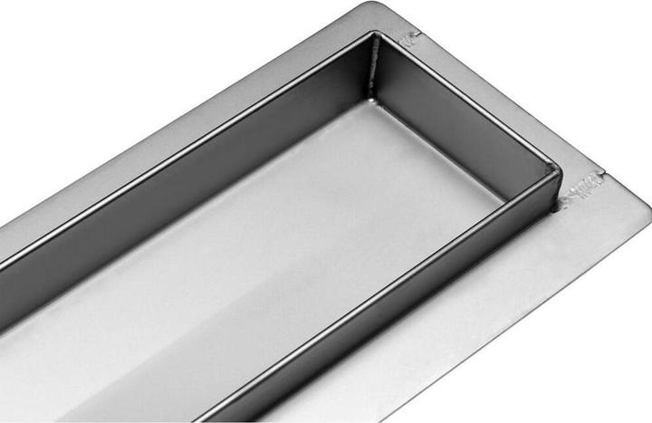 Image du produit Fala Caniveau de douche Siphon de sol Modèle Madeira Acier inoxydable Siphon de sol (400 mm)