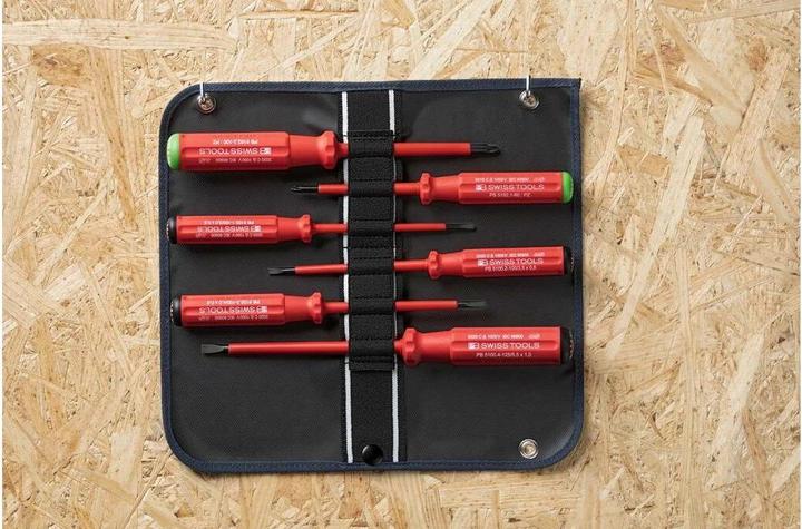Actual product image PB Swiss Tools Screwdriver set (Port, Pozidriv cross recess (PZ))