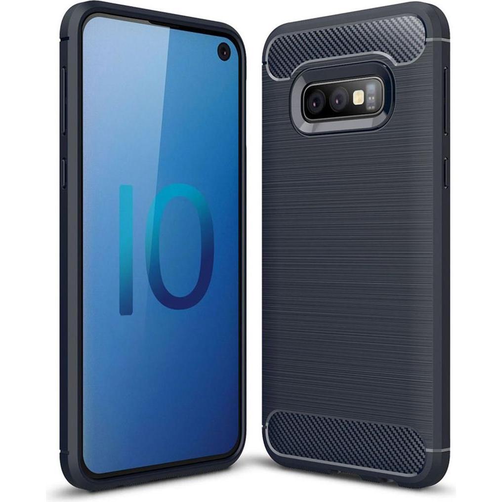 König Design Handyhülle für Samsung Galaxy S10e Schutzcase Backcover Bumper Etuis Rahmen Blau (Samsung Galaxy S10e), Sma...