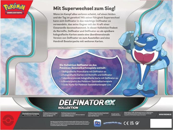 Immagine prodotto Pokémon TCG EX Box Delfinator ex Kollektion (Tedesco, Box Set e Collezione)