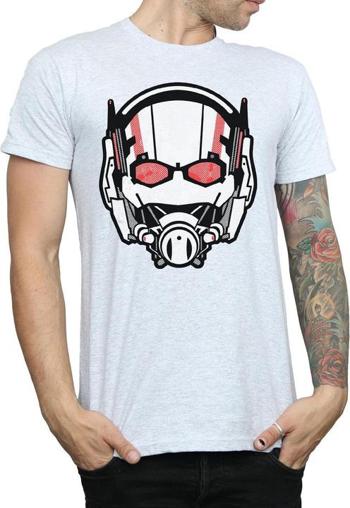 Actual product image Mens Ant-Man Helmet Cotton T-Shirt (XL)
