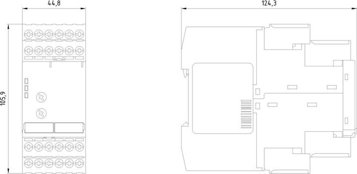 Produktbild Siemens Indus.Sector Sicherheitsschaltgerät 3TK2810-0GA01