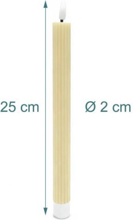 Actual product image Relaxdays 6x LED tapers (6x)