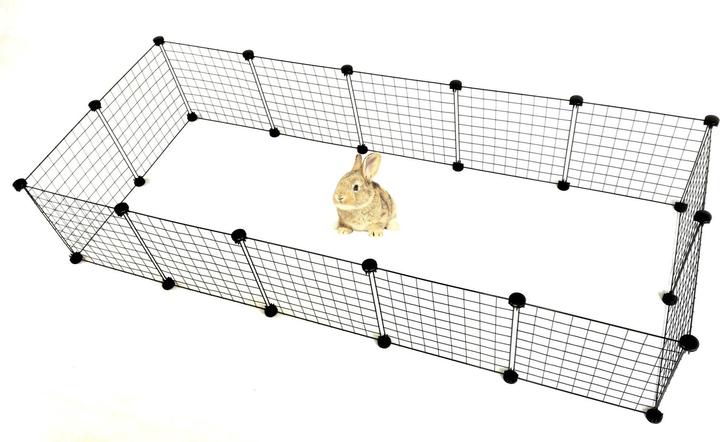 Image du produit C&C Chenil modulaire 180x75 cm (Chenil pour chiens)