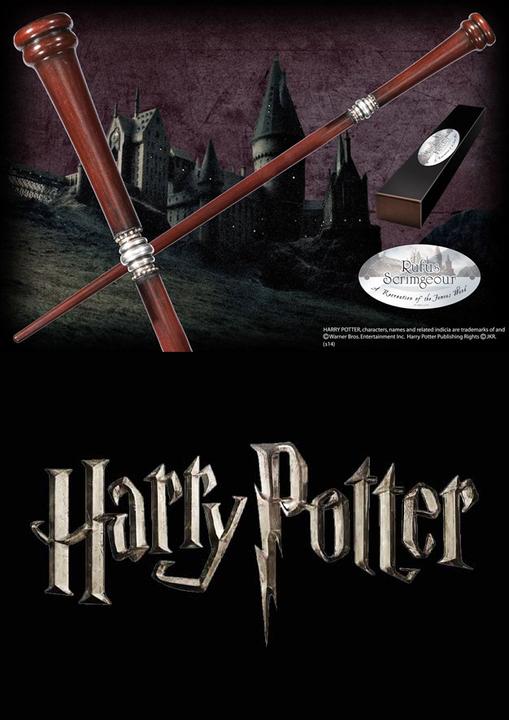 Image du produit Noble Collection Baguette magique Harry Potter Rufus Scrimgeour (édition personnage)