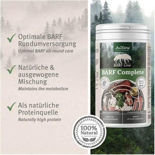 Produktbild AniForte BARF Complete (Adult, 1 Stk., 500 g)