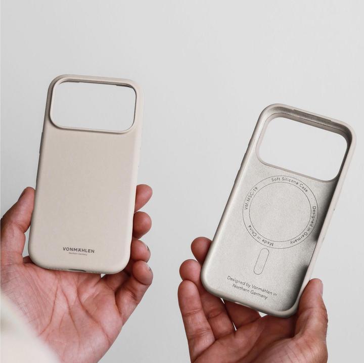 Produktbild Vonmählen Back Cover Soft Silicone iPhone 17 Pro Cream (Apple iPhone 17 Pro)