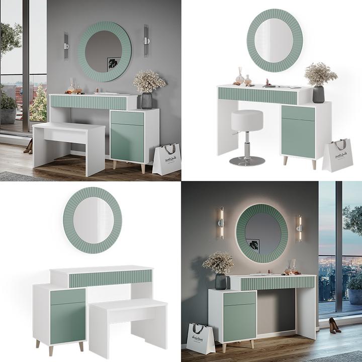 Actual product image Vicco Arles with bench (40 x 40 x 77.20 cm)