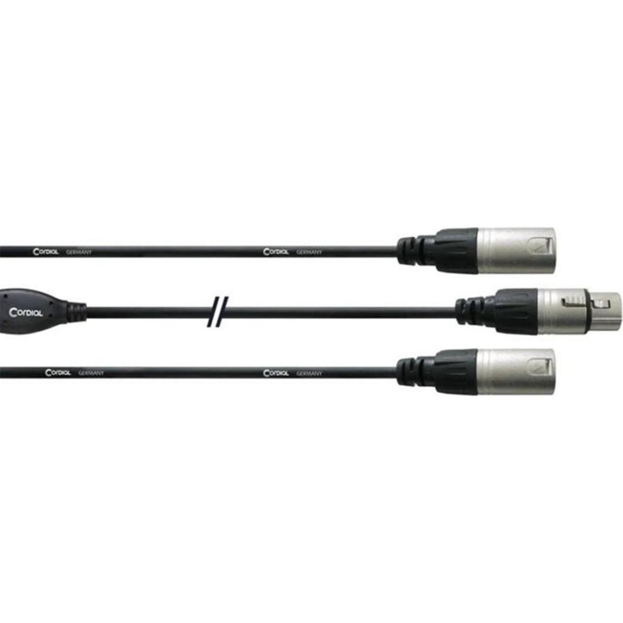 Cordial Cfy 0.3 Fmm (0.30 m, XLR), Audio Kabel