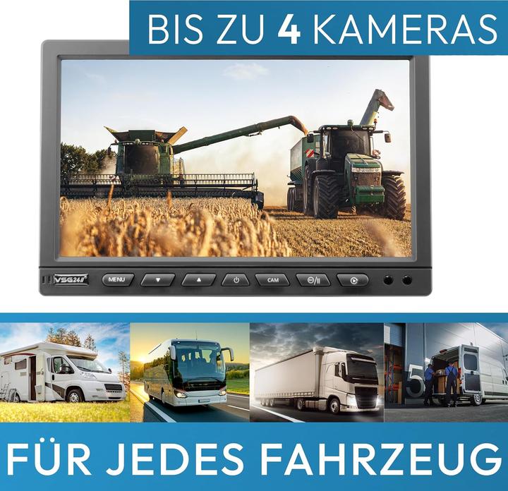 Image du produit VSG Rückfahrmonitor mit 4 Videoeingängen